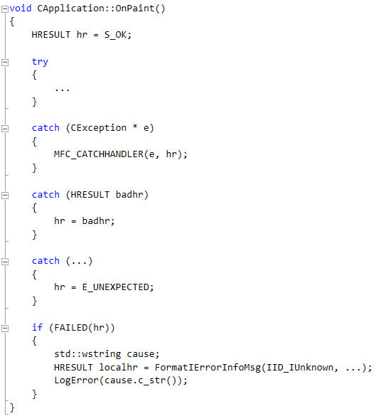 Implementing the try/catch/finally pattern in C++ using lambdas, or why ...
