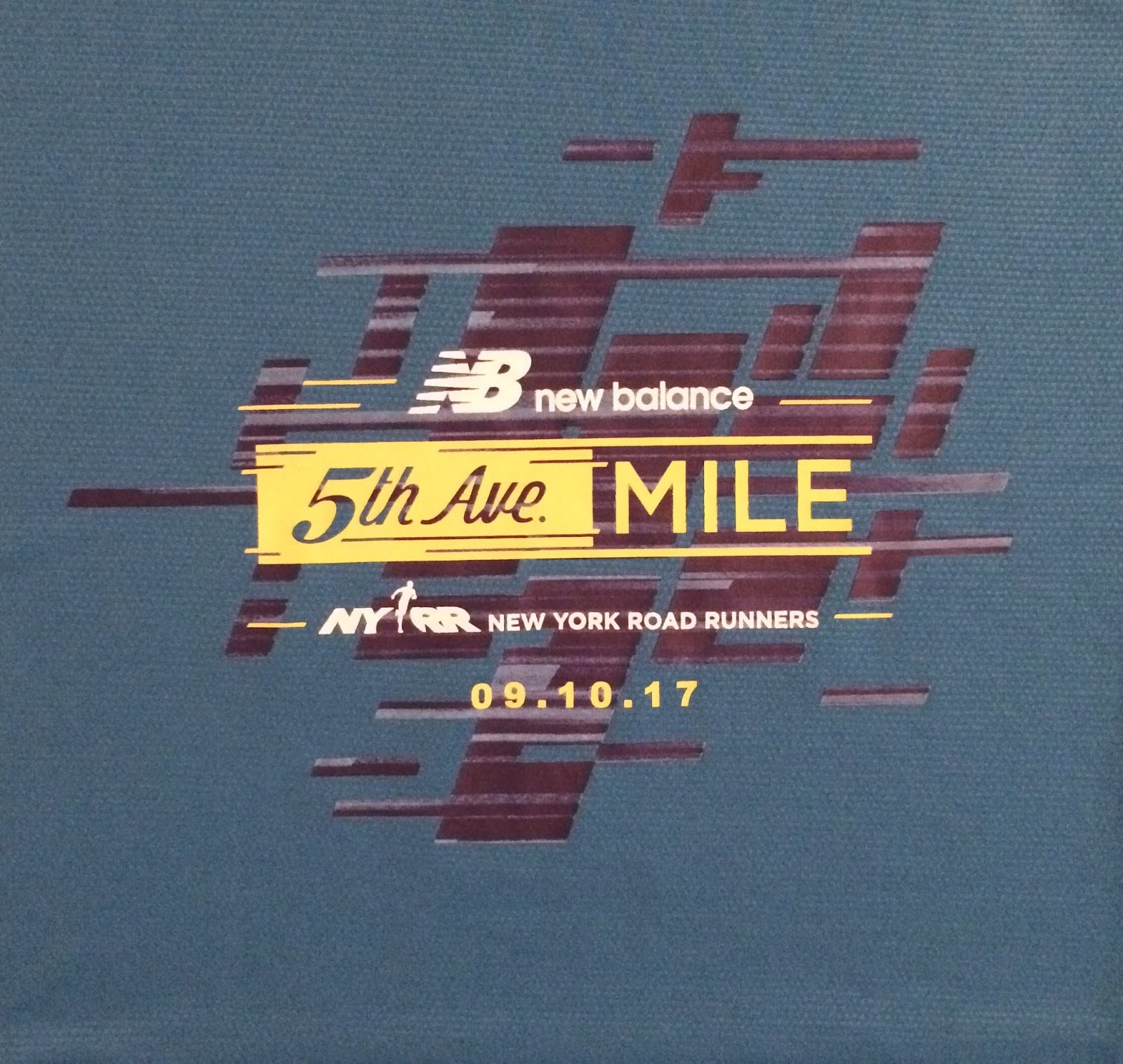 rundangerously 2017 NYRR Fifth Avenue Mile Packet Pickup