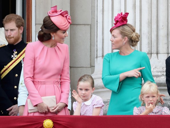 Kate Middleton wore ALEXANDER MCQUEEN pleated skirt skater dress