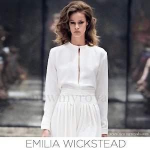 Sophie Countess of Wessex wears Emilia Wickstead blouse