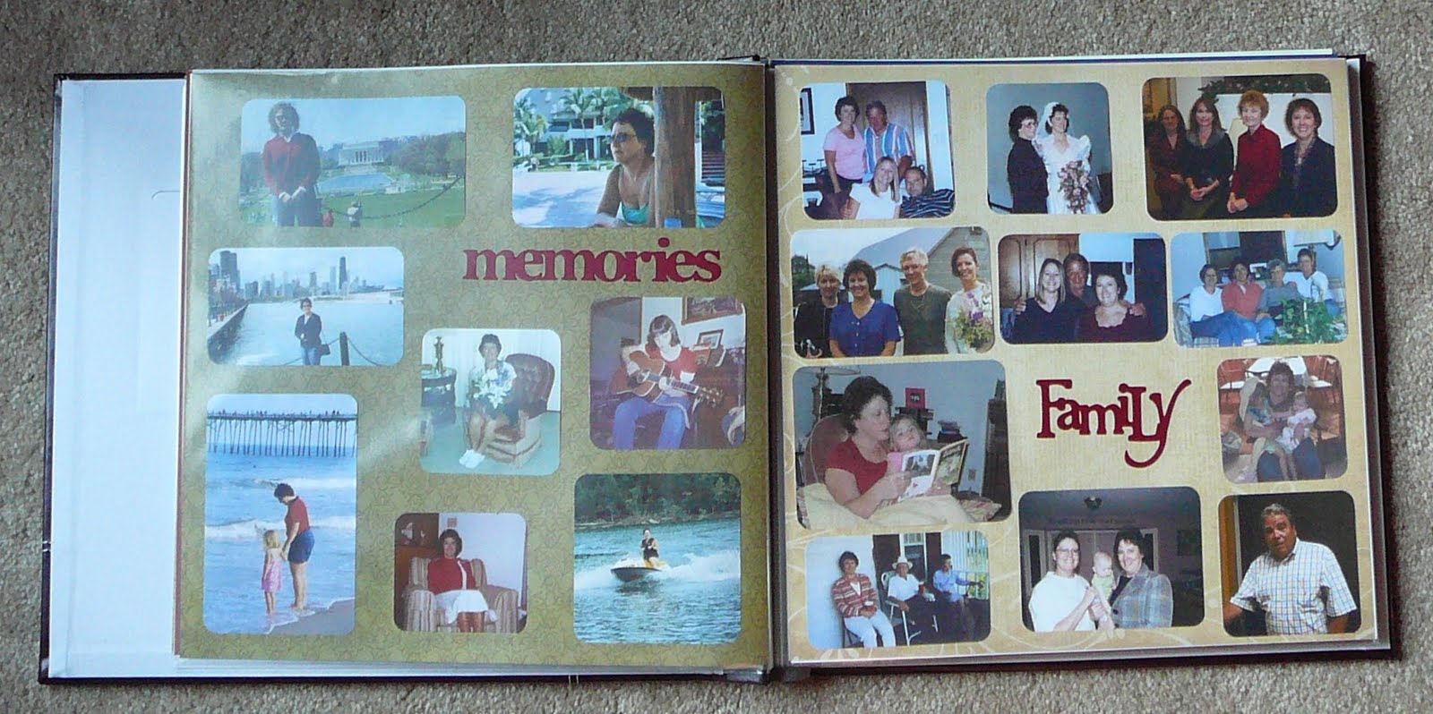 Krystena's Krafts Retirement Scrapbook