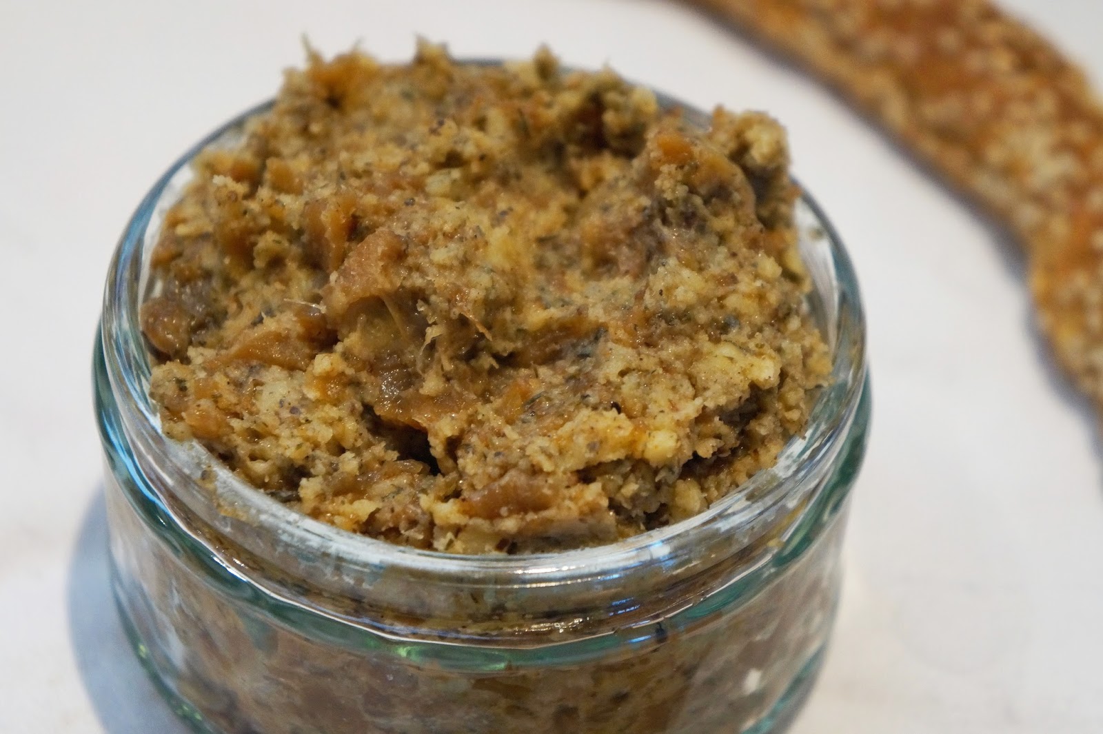 Healthy Eating & Longer Life Vegan Savory Spread a'la Lard Spread