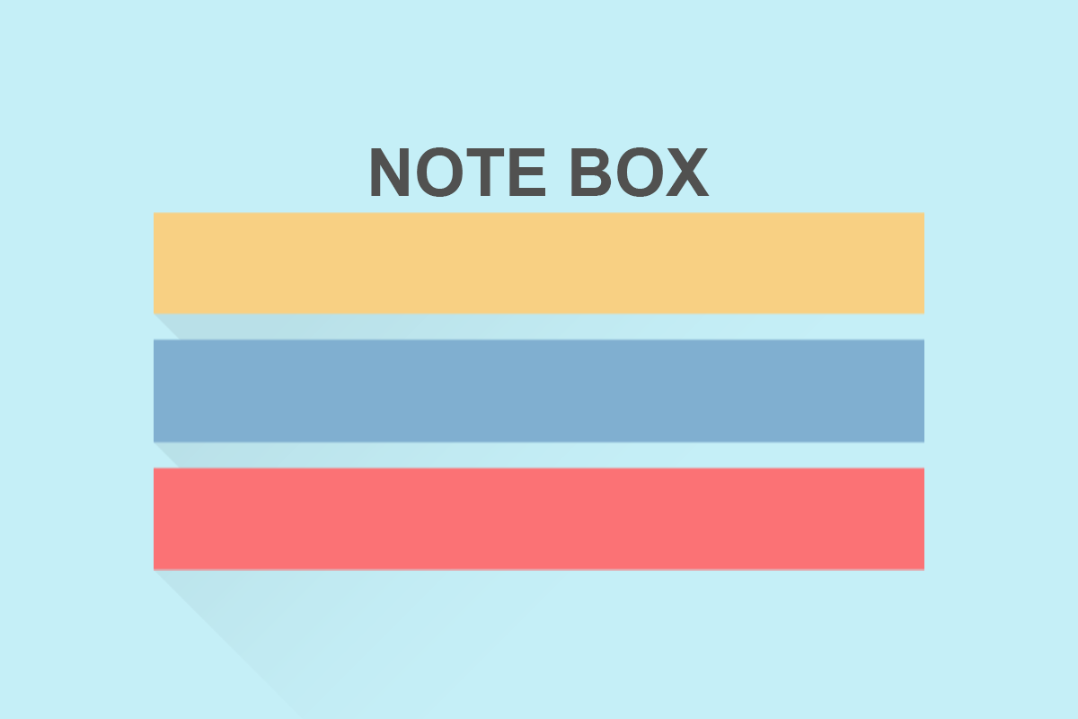 Cara Membuat Catatan (Note Box) Berwarna di Blogger
