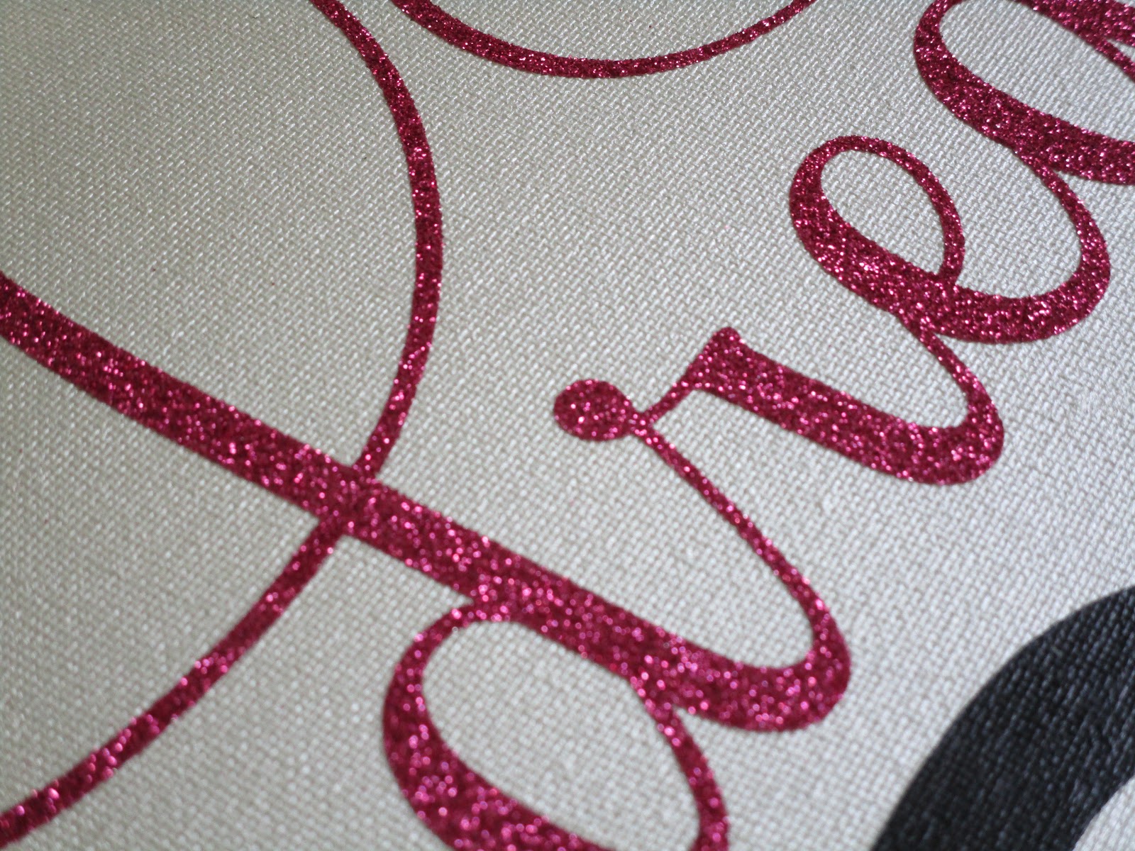 Northwoods Attic Glitter HTV + Canvas