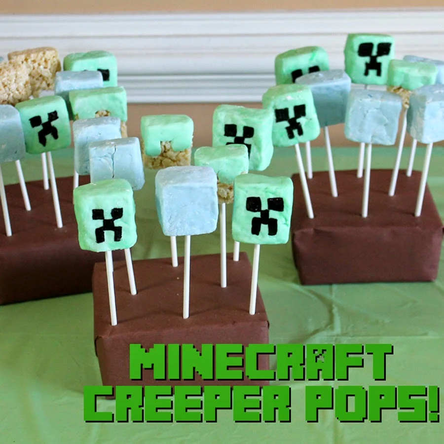Papercraft Cake Creeper Minecraft Cake Creeper, Minecraft