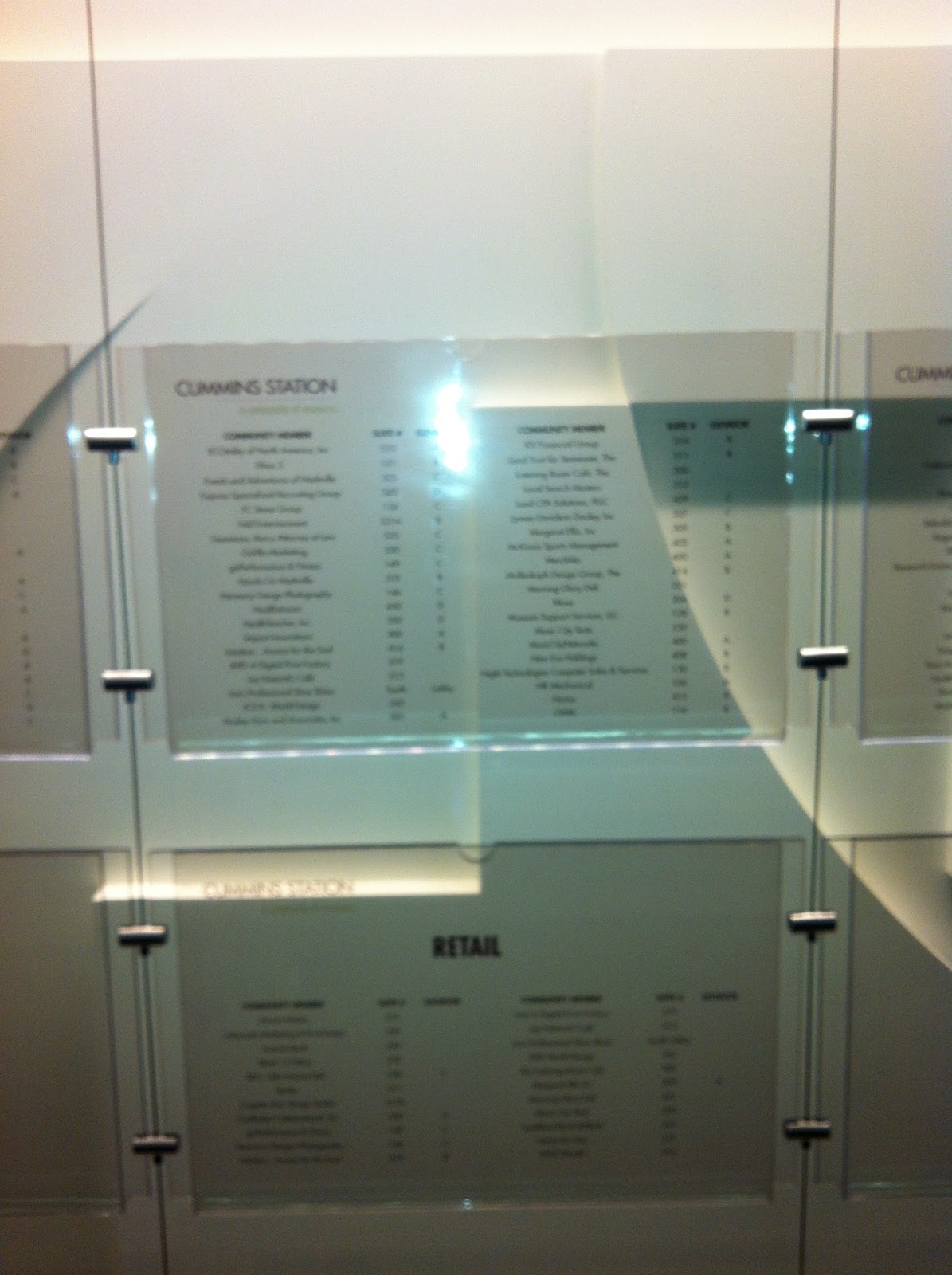 Nashville Electric Lighting and Controls Prolume LED Directory Lighting