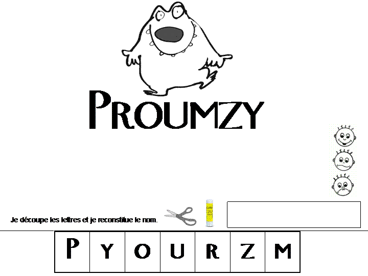 Maternelle: Proumzy, exploitation en lecture