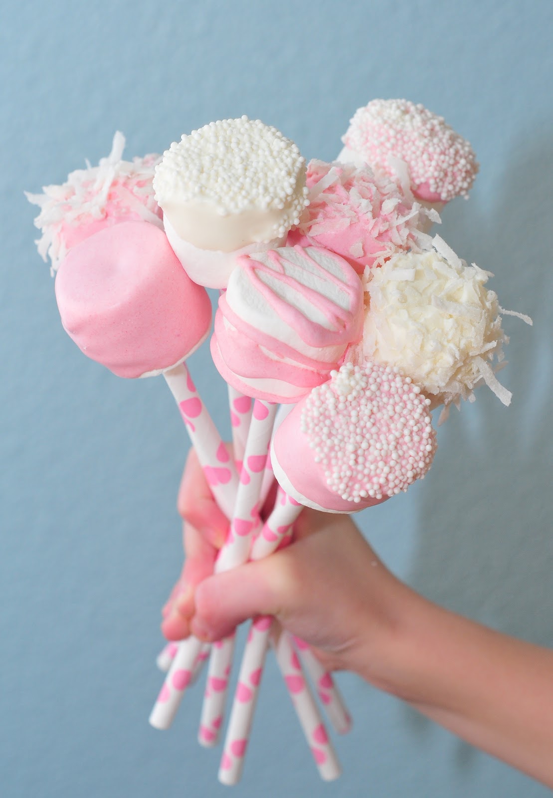 Marshmallows bouquet
