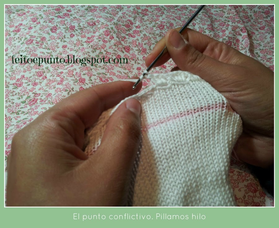 Punto conflictivo. Tomamos hilo