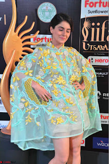 Isha Talwar in Transparent Cute Small mni dress at IIFA Utsavam Awards 2017  Day 2    HD Exclusive Pics 07