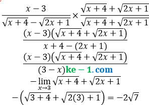 jawab pg limit akar kuadrat