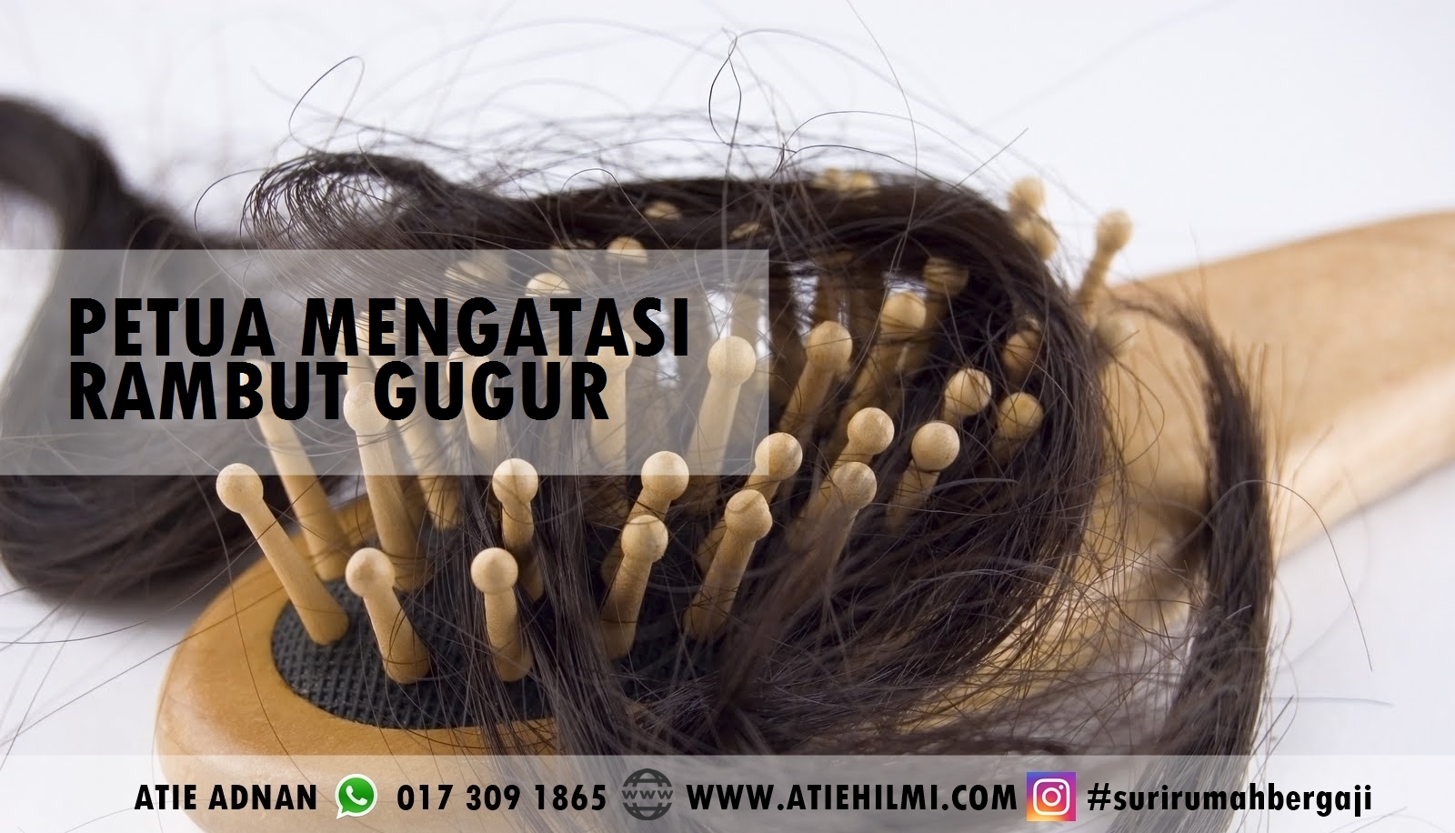 Punca rambut gugur banyak