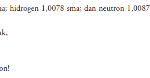 Contoh Soal 'Fisika Inti dan Radioaktivitas' ~ Dunia Fisika Kita