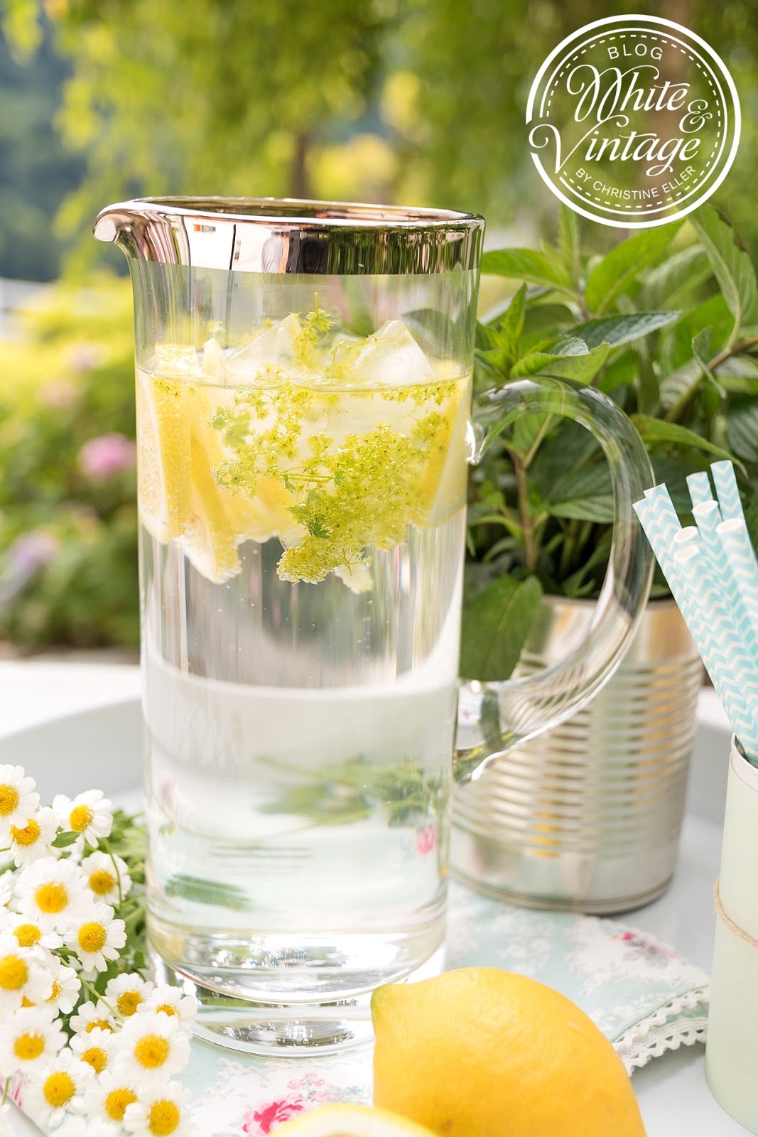 Erfrischende Limonade selber machen | DIY und Deko Blog White and Vintage