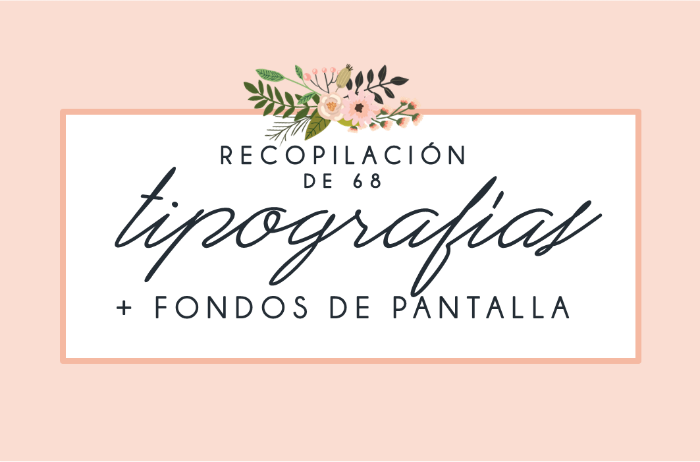 tipografias bonitas fondos pantalla ordenador