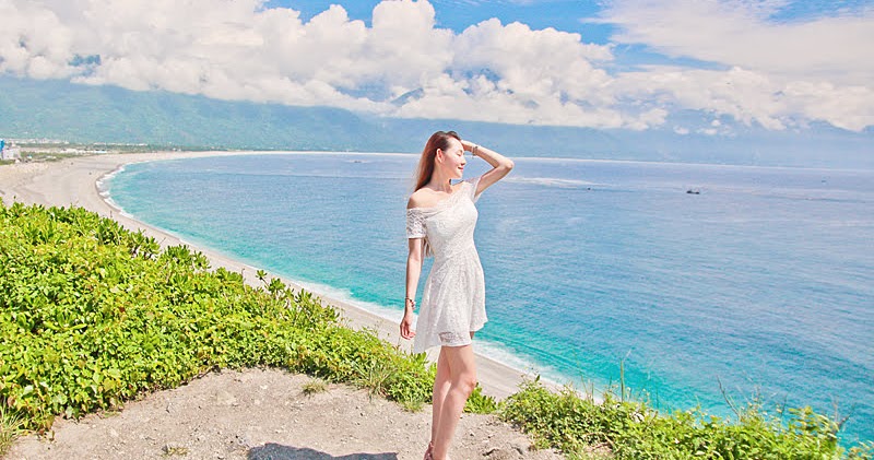 花蓮景點四八高地】IG觀海秘境～夢幻180度俯瞰七星潭絕美月牙海灣！ - Livia's Wonderland薇笑樂園