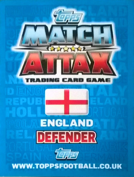 Match Attax Euro EM 2012 England #033 Joleon Lescott