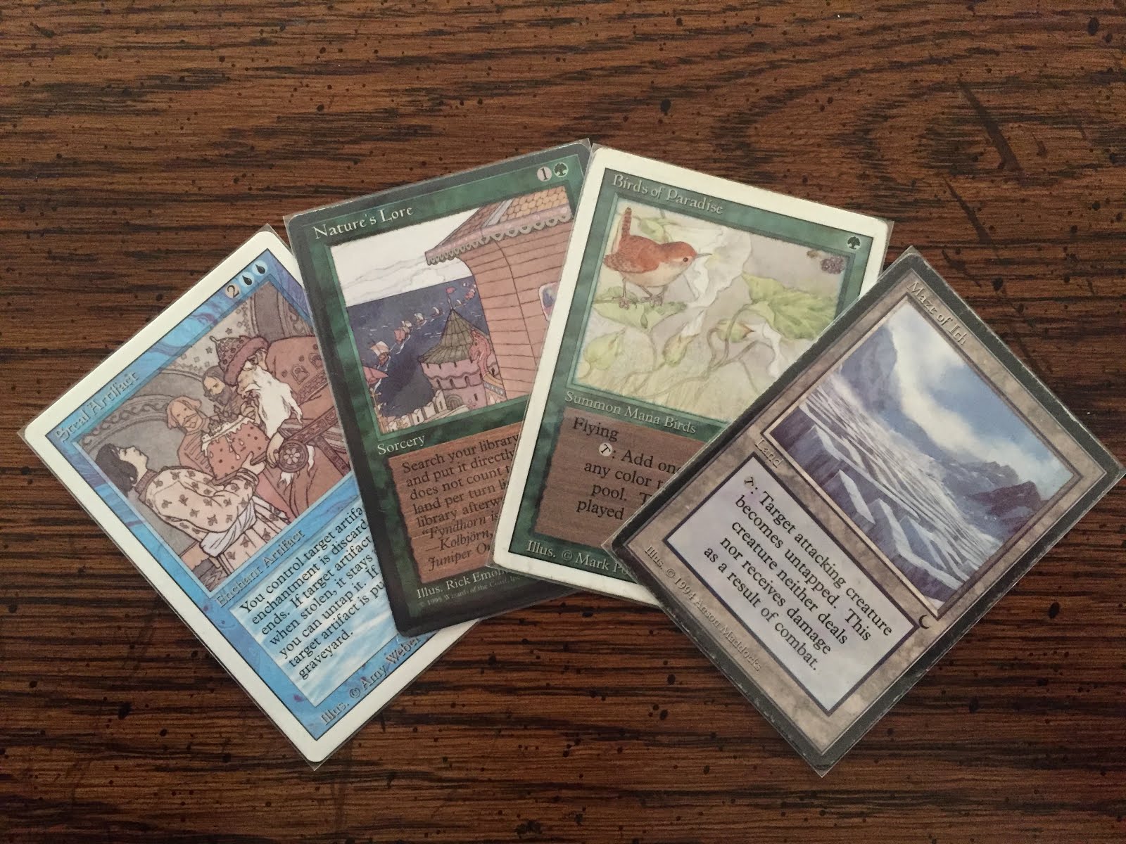 Reve's Magic Card Art Custom “Magic 95” EDH Deck and Box