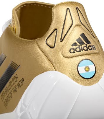 botines Leo Messi Adidas balón de Oro