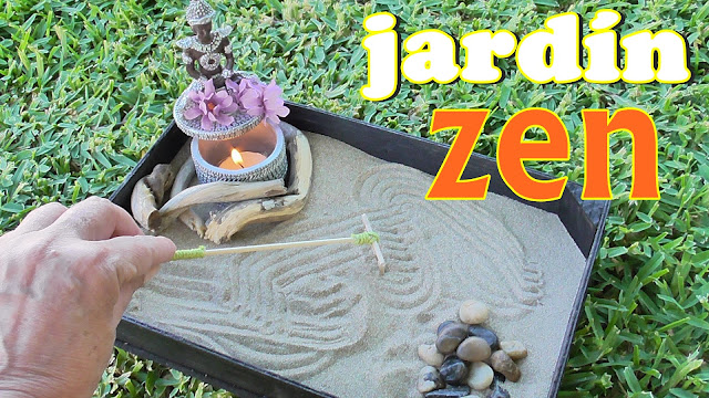 El rincón de las manualidades caseras.: Mini jardín de mesa Zen. Karesansui.
