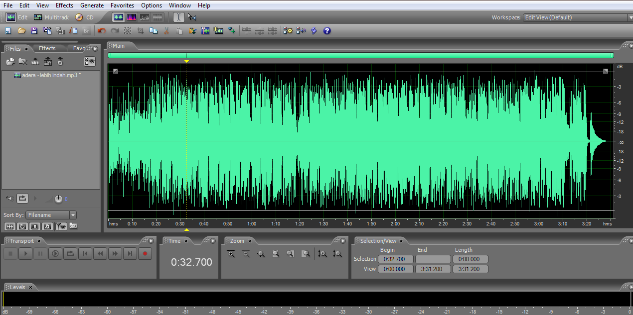 tutorial adobe audition Cara Convert mono & stereo BLOGKAMARKU