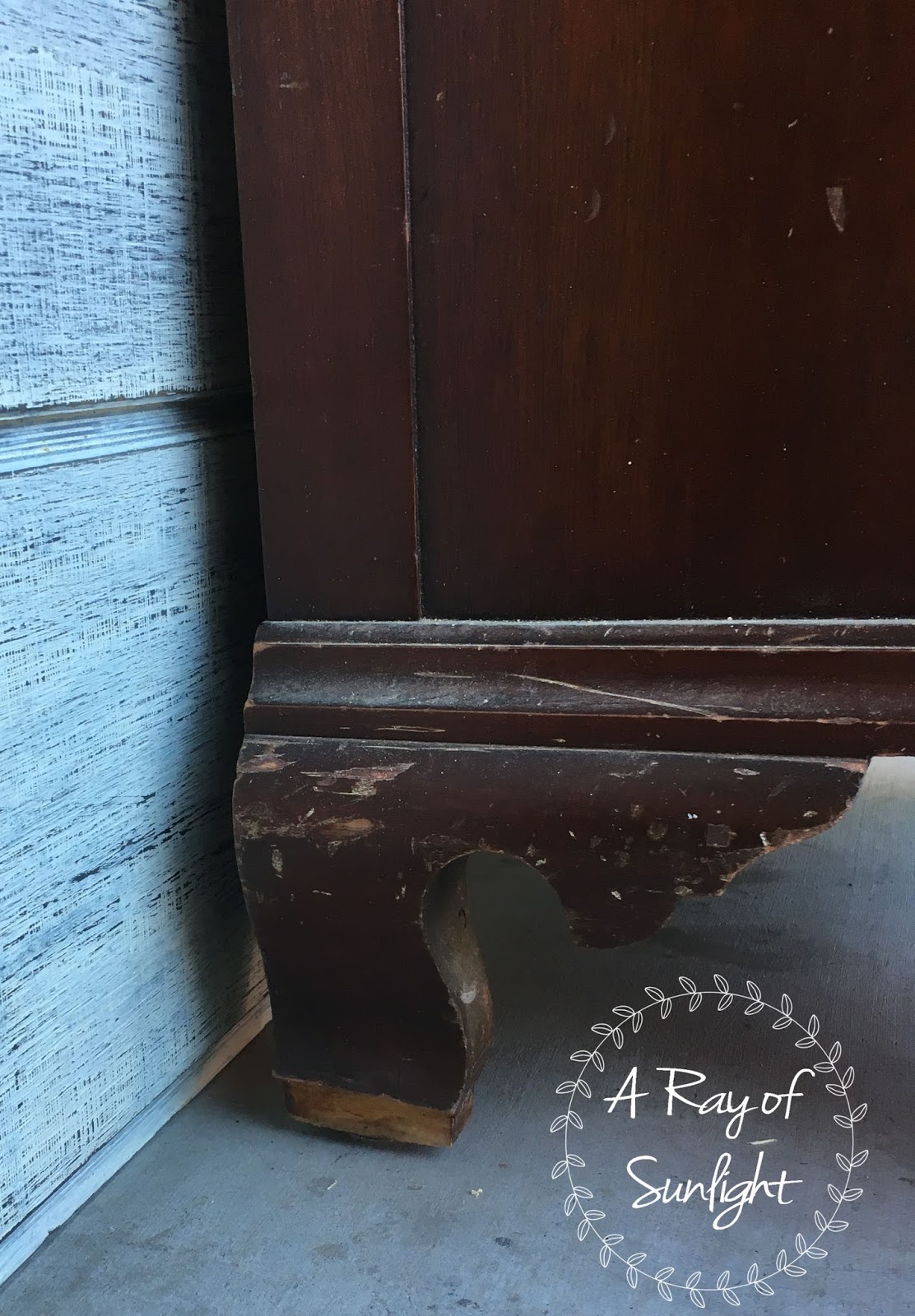 How to Repair Legs on a Vintage Nightstand A Ray of Sunlight
