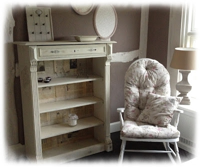 Schaukelstuhl im Shabby Chic Schaukelstuhl im Shabby Chic