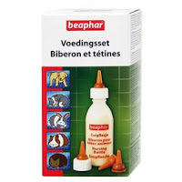  Beaphar Pack biberon et tétines (+ brosse à nettoyer)