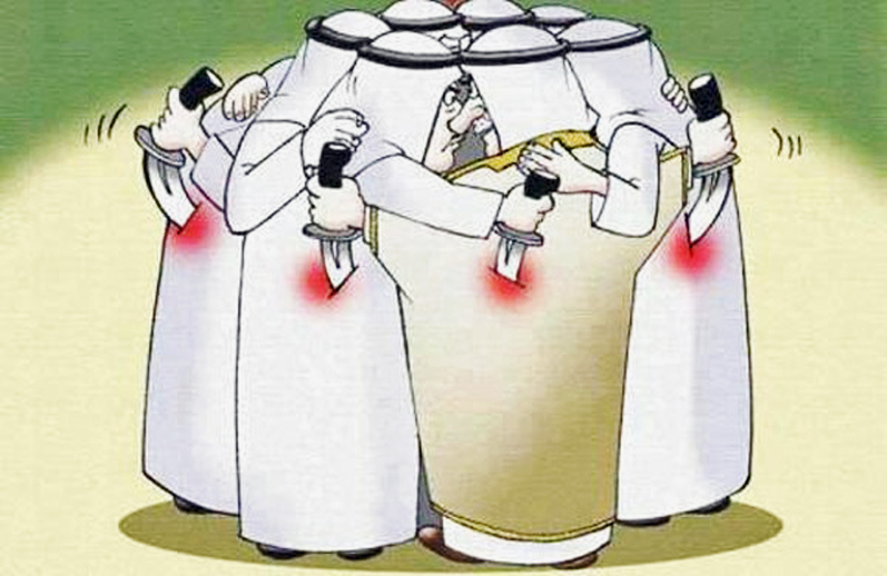 Image result for ZIONIST Al Jazeera CARTOON