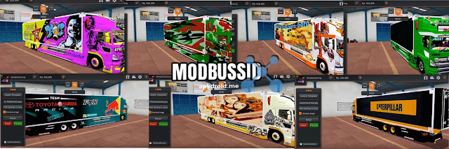 Livery Truck HINO Box Profia Bonfire Livery Truck HINO Box Profia Bonfire