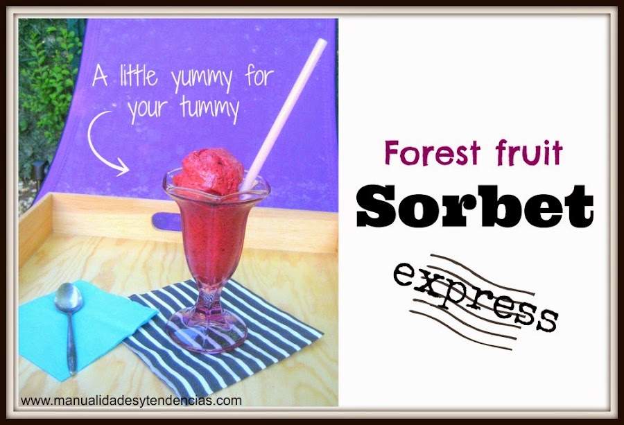 Forest fruit sorbet express