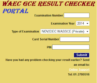 How To Check Your WAEC GCE Result 2018/2019 Online How To Check Your WAEC GCE Result 2018/2019 Online