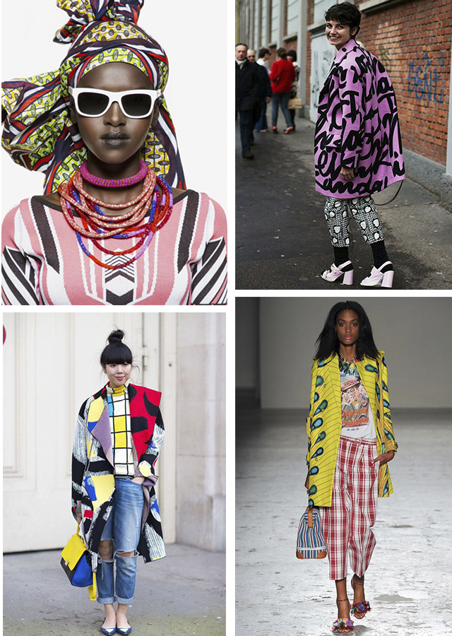 inspired by fashion: pattern & color