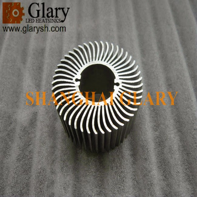 aluminum heatsink, cooler, extruded profiles GLRHS020 62mm