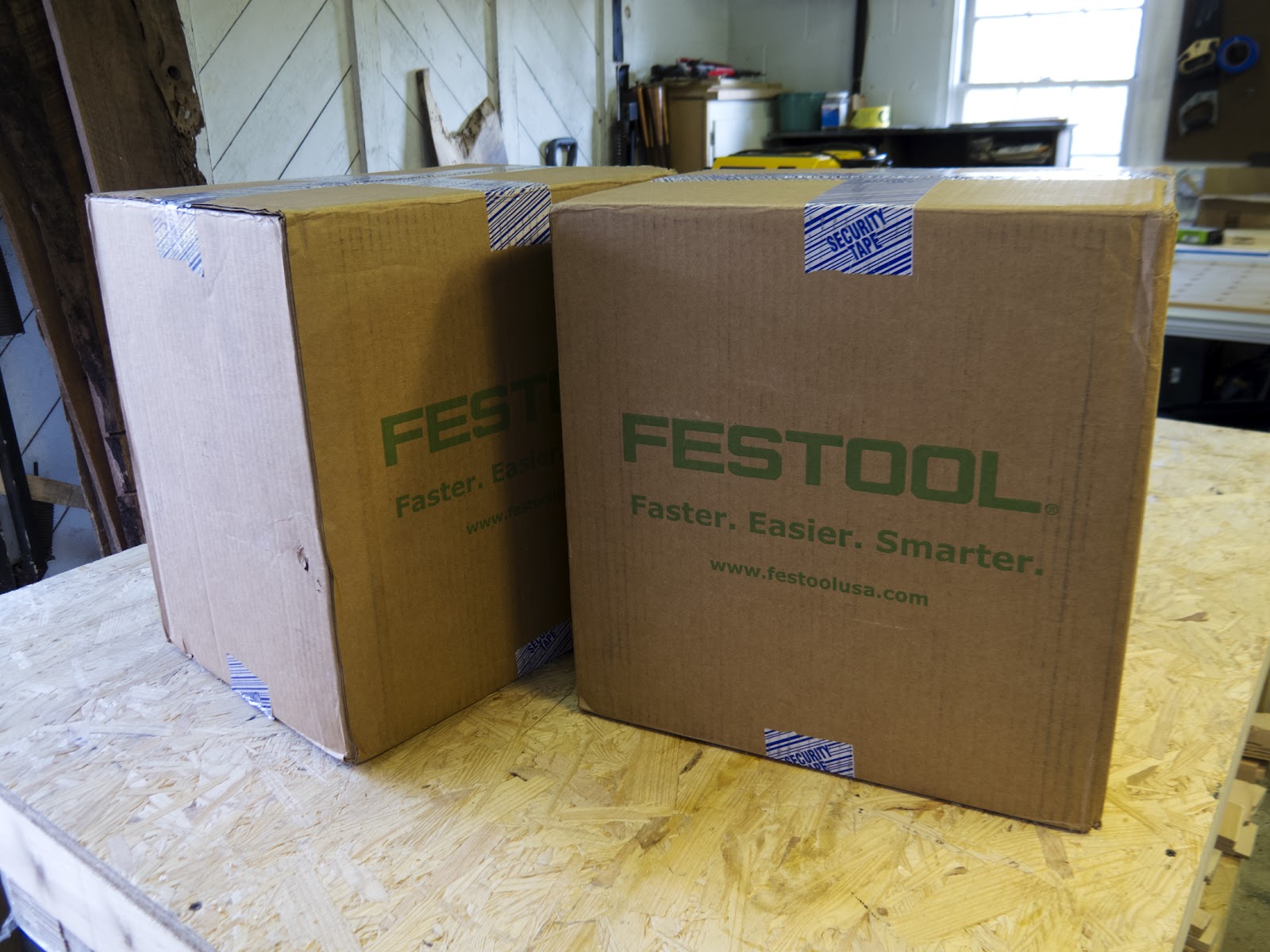 A different perspective... What's in those Festool boxes!?!