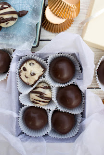 cookie dough buttercream candy-christmas candy