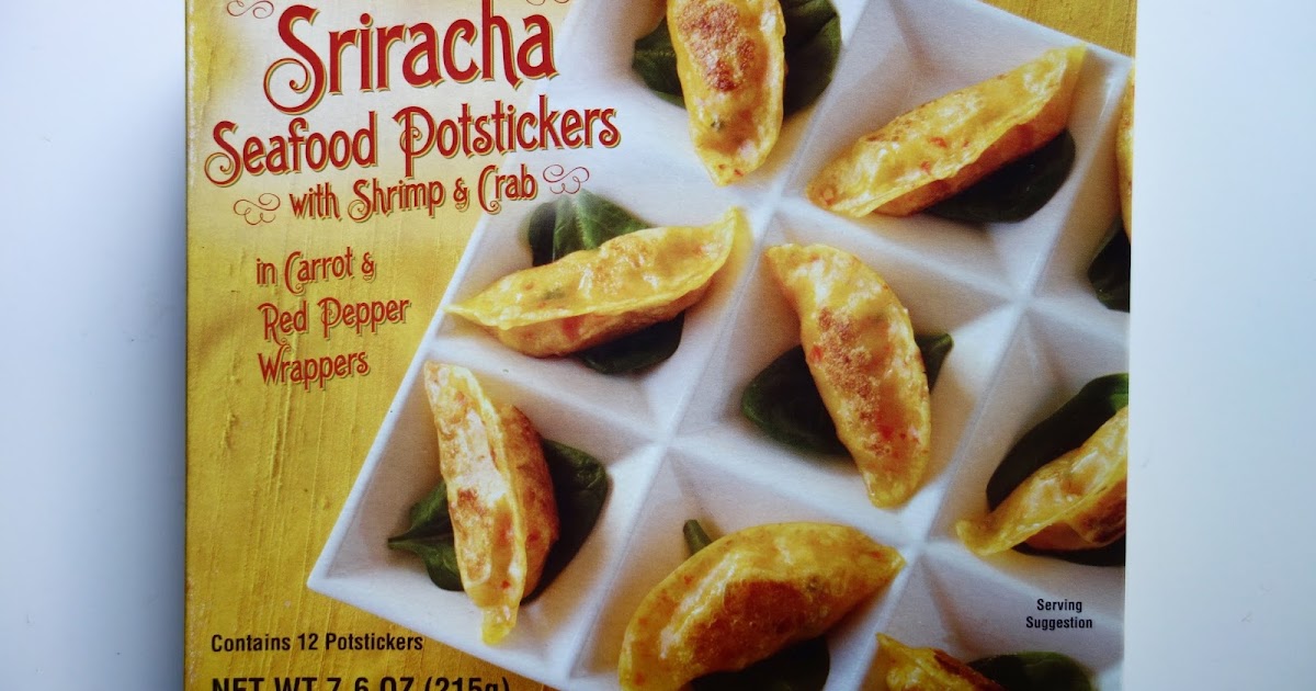 Trader Joe's Sriracha Seafood Potstickers with Shrimp & Crab