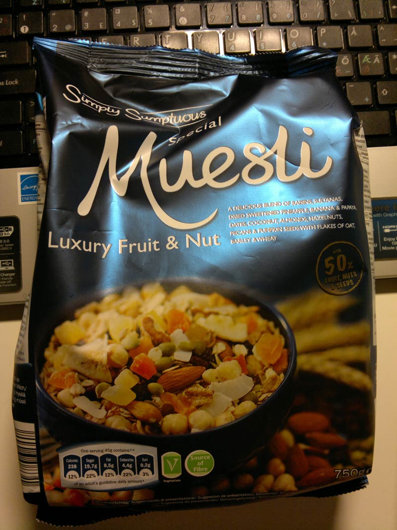 Peka med hela handen Hälsa och inre utveckling Special Muesli