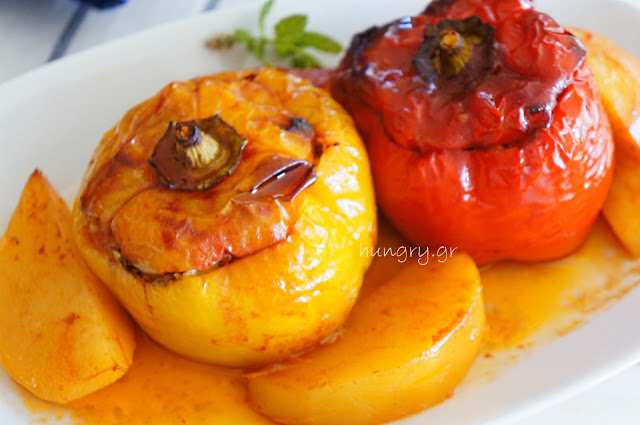 Peppers Stuffed with Minced Meat