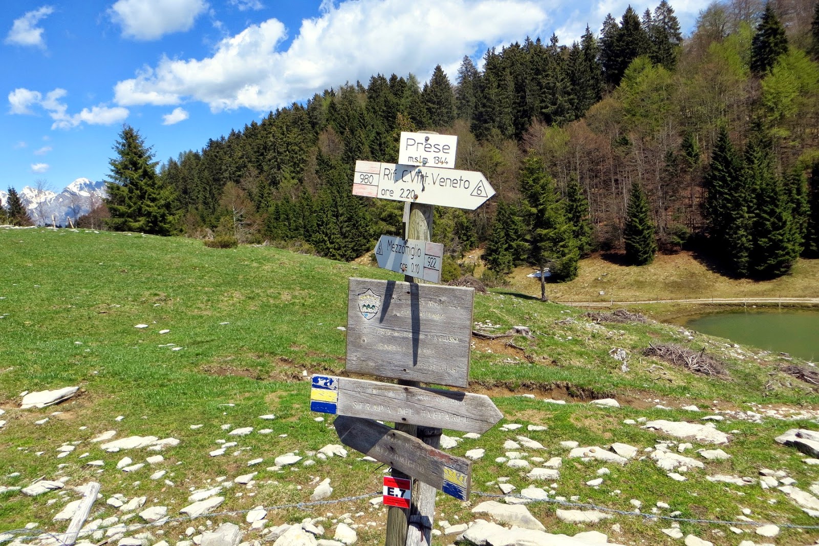 escursione sul cansiglio a malga mezzomiglio