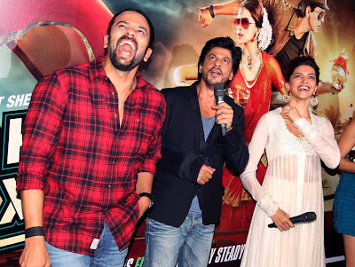 Shahrukh, Rohit & Deepika Padukone﻿ @ Chennai Express Trailer Launch-6
