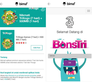 Cara Tukar Poin Bonstri Dengan Kuota Atau Pulsa