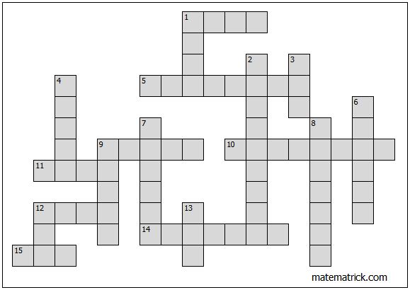 Teka Teki Silang Bahasa Inggris Beserta Jawaban Tentang