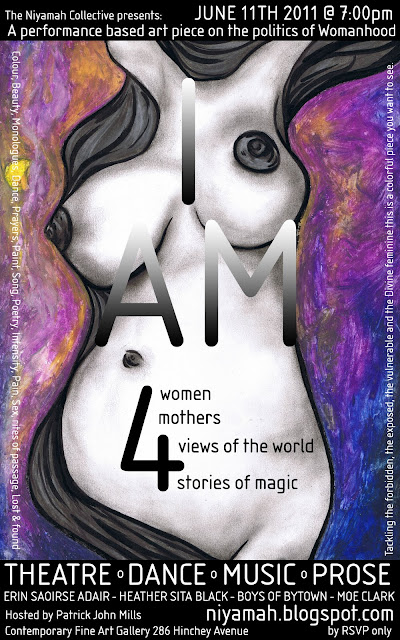 I AM – An exploration of a Woman’s Imagination 11/6/2011
