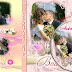 Plantilla para crear portada y etiqueta DVD - MATRIMONIO Diseño elegante
