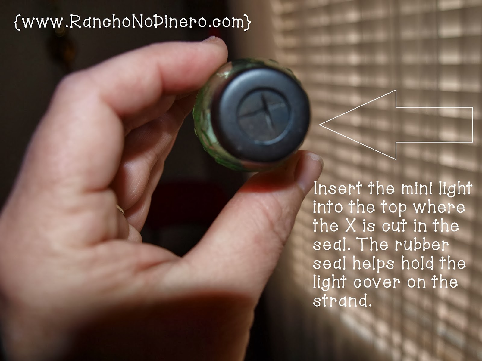Tiny House Homestead: Mason Jar Monday - Mini Light Covers