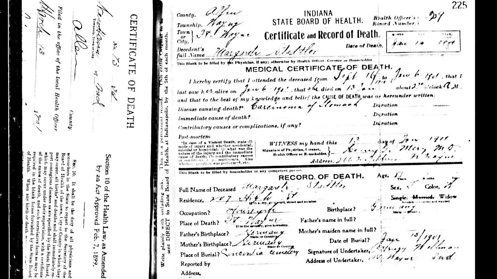 Social Security Death Index Index Choices