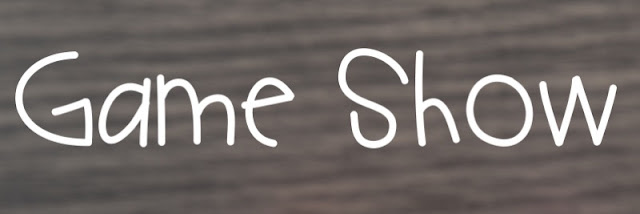 Game Show Vocabulary