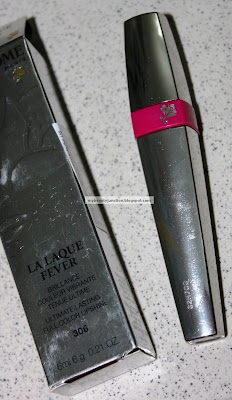 Lancome La Laque Fever in Woody Rose Satin review, swatches