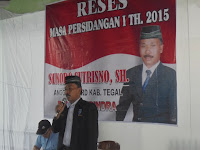 Anggota DPRD F. Gerindra Gelar Reses Di Desa Penarukan